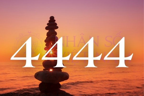 Biểu tượng của số 4444 là sự chăm chỉ, sức mạnh, ổn định và cân bằng