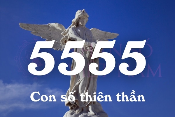 Số thiên thần 5555: Thông điệp của vũ trụ về sự thay đổi